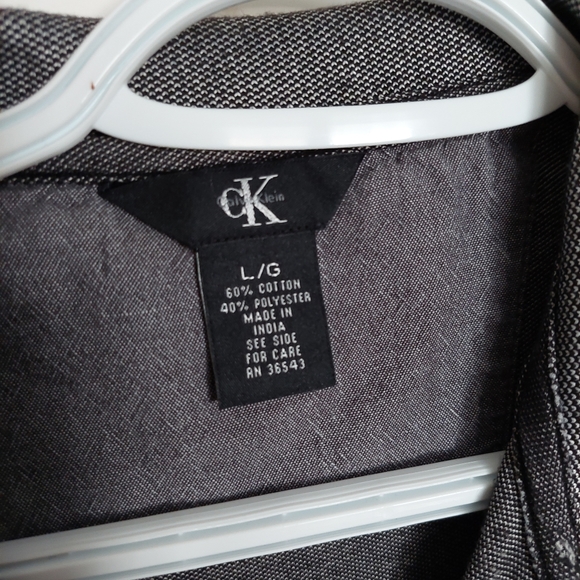 Calvin Klein - Men's Polo Shirt - Black - L - Picture 3 of 3